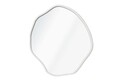 Oglinda decorativa, Lumisfera, Bowed 60 x 60, 60x60 cm, Cadru MDF, Alb