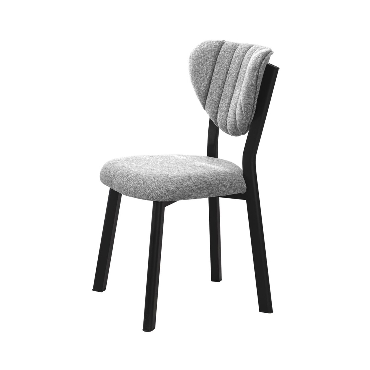 Scaun, Hanah Home, Elma, 47x85x45 cm, Gri - view 5