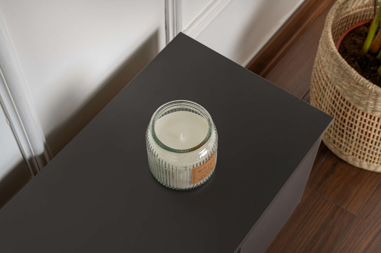 Comoda TV, Nordure, Serenity, 180x50x30 cm, Antracit / Negru - imagine 5