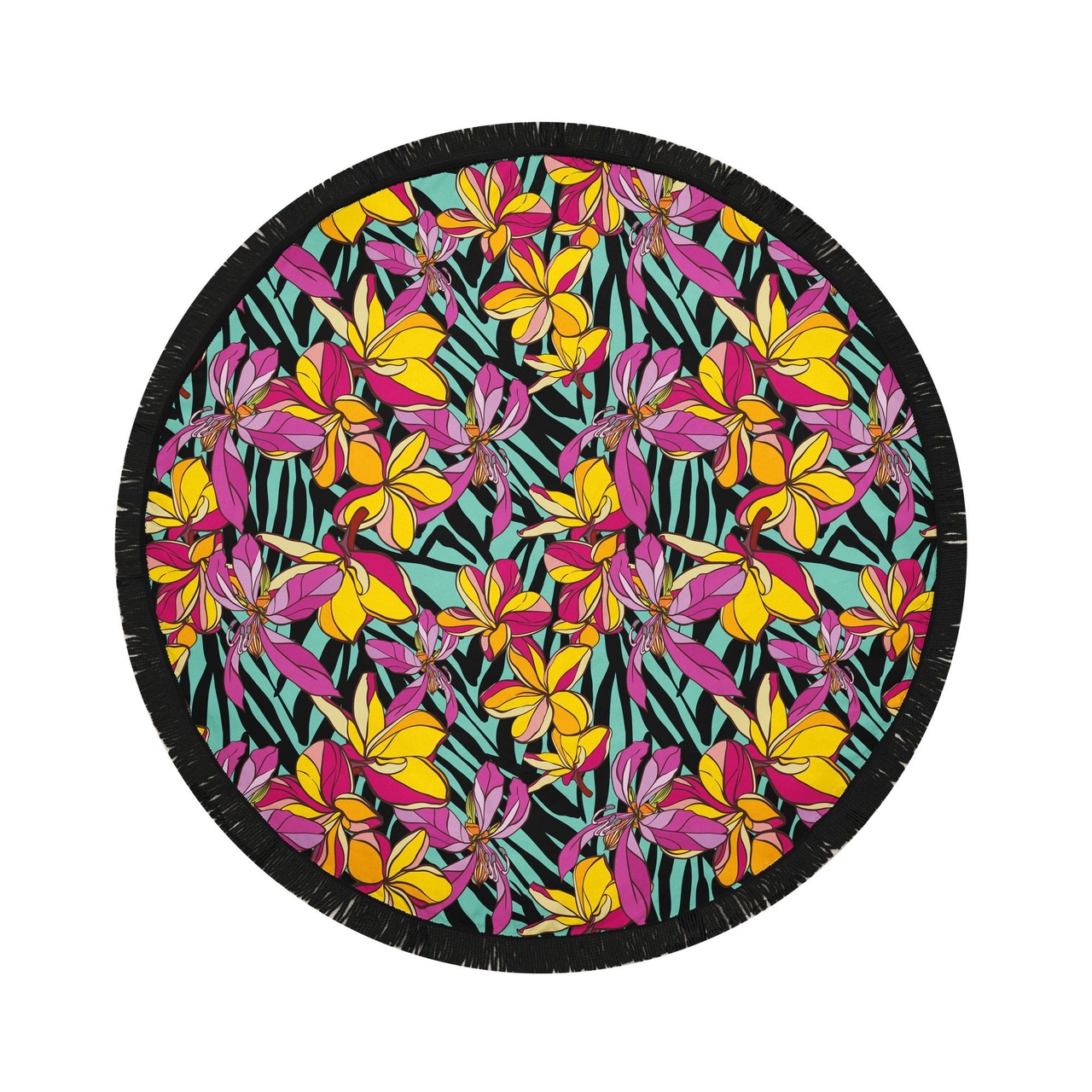 Prosop de plaja, L'essentiel Maison, BTR20217017, 150x150 cm, Multicolor - view 3