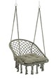 Hamac tip scaun Javier, Bizzotto, 88x69x130 cm, bumbac/poliester, verde