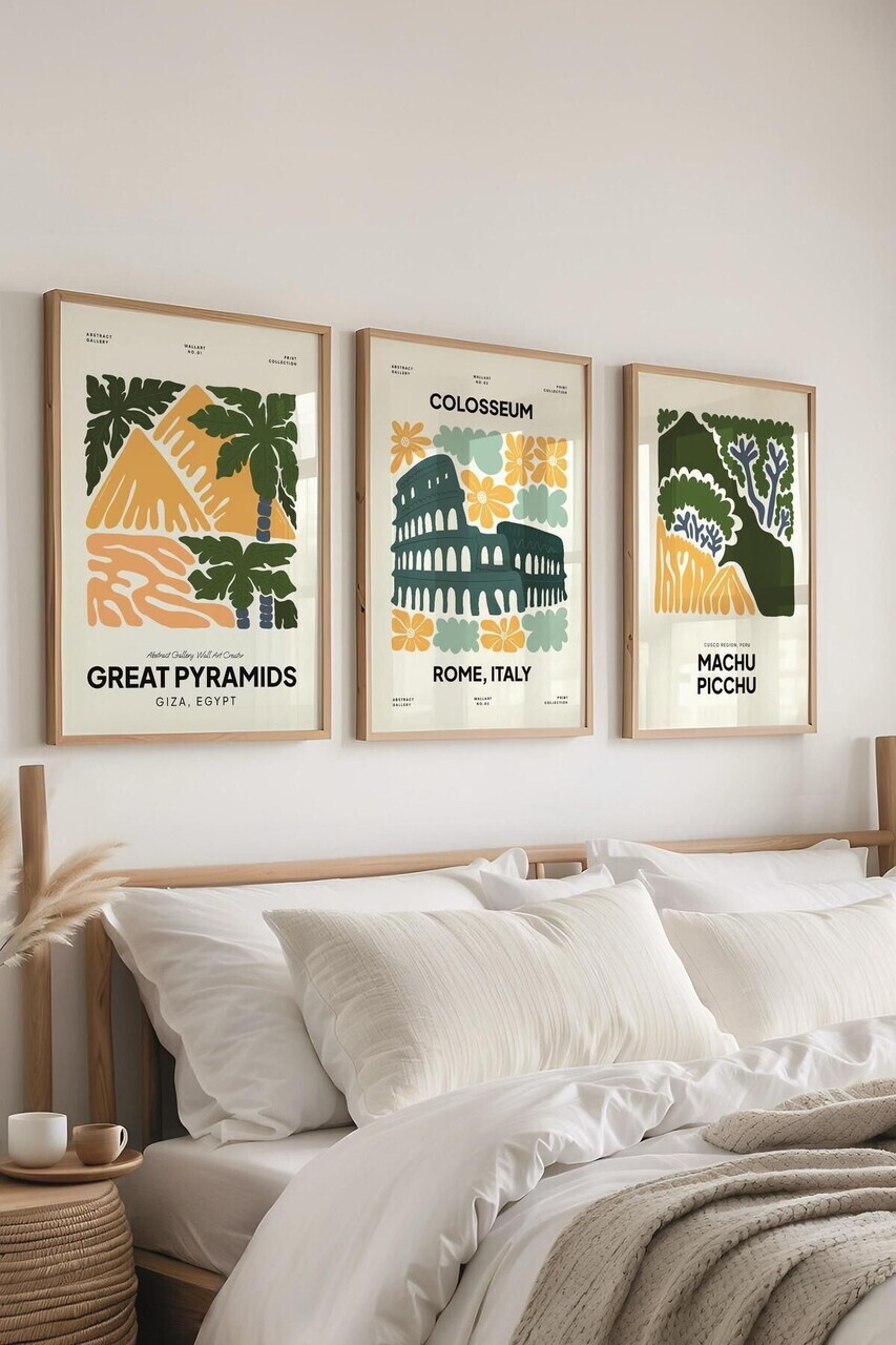 Set de pictură decorativă, Ç-300383, Sticla PVC, Multicolor