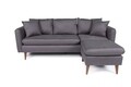 Coltar, Unique Design, 867UNQ1436, Lemn de pin, Antracit
