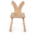 Scaun de masa pentru bebelusi, Rosewood, BLTYZ-AKTV046, 30x57x30 cm, Stejar