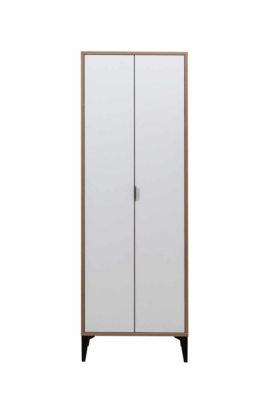 Dulap multifunctional, Hanah Home, Arden, 65x190x37 cm, Alb - imagine 7