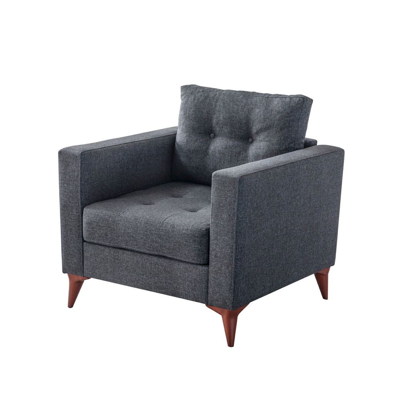 Fotoliu, Atelier del Sofa, 752EST1707, Lemn de carpen;PAL, Antracit - view 3