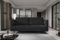 Canapea extensibila 4 locuri ELTAP, SO-REV-05VER, Revi, 215x98x92 cm, lemn/poliester, gri inchis