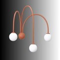 Aplica de perete, Opviq, 536NTD2141, Roz somon