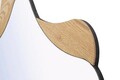 Oglinda decorativa Star, Mauro Ferretti, 80 cm, MDF/sticla, natural
