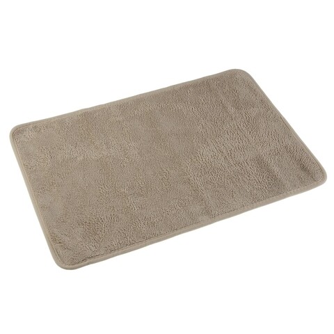Covoras de baie Willy, Versa, 40 x 60 cm, bumbac, maro Covoare