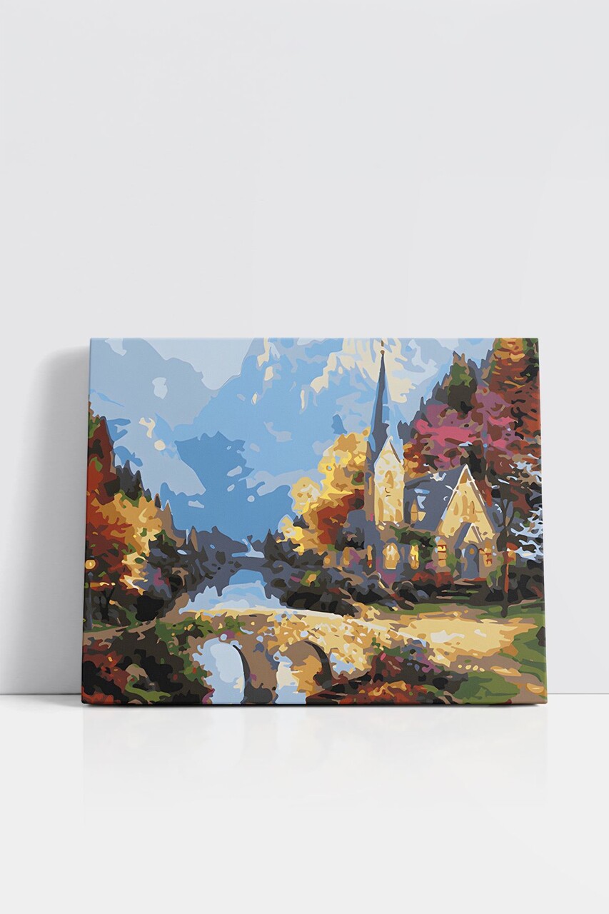 Pictura pe numere, Wallxpert, Artsylrbaskı10, Multicolor - view 2