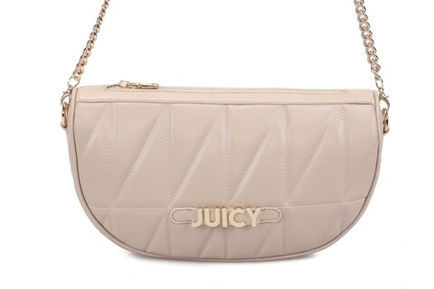 Geanta juicy couture 238, 28x8x15 cm, piele ecologica, camel