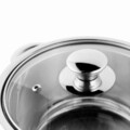 Se vase pentru gatit 12 piese BergHOFF, Essentials Gourmet, inox/sticla