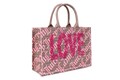 Geanta Juicy Couture 185, 43x15x30 cm, piele ecologica, maro