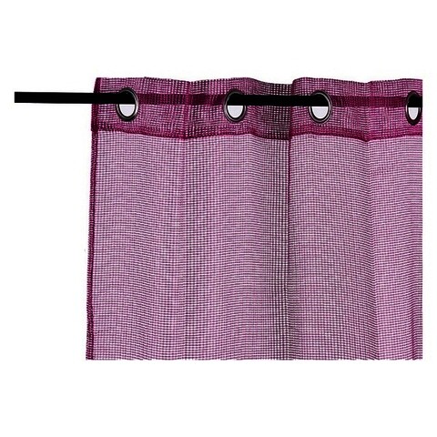 Perdea rivera, gift decor, 140 x 260 cm, textil, fucsia