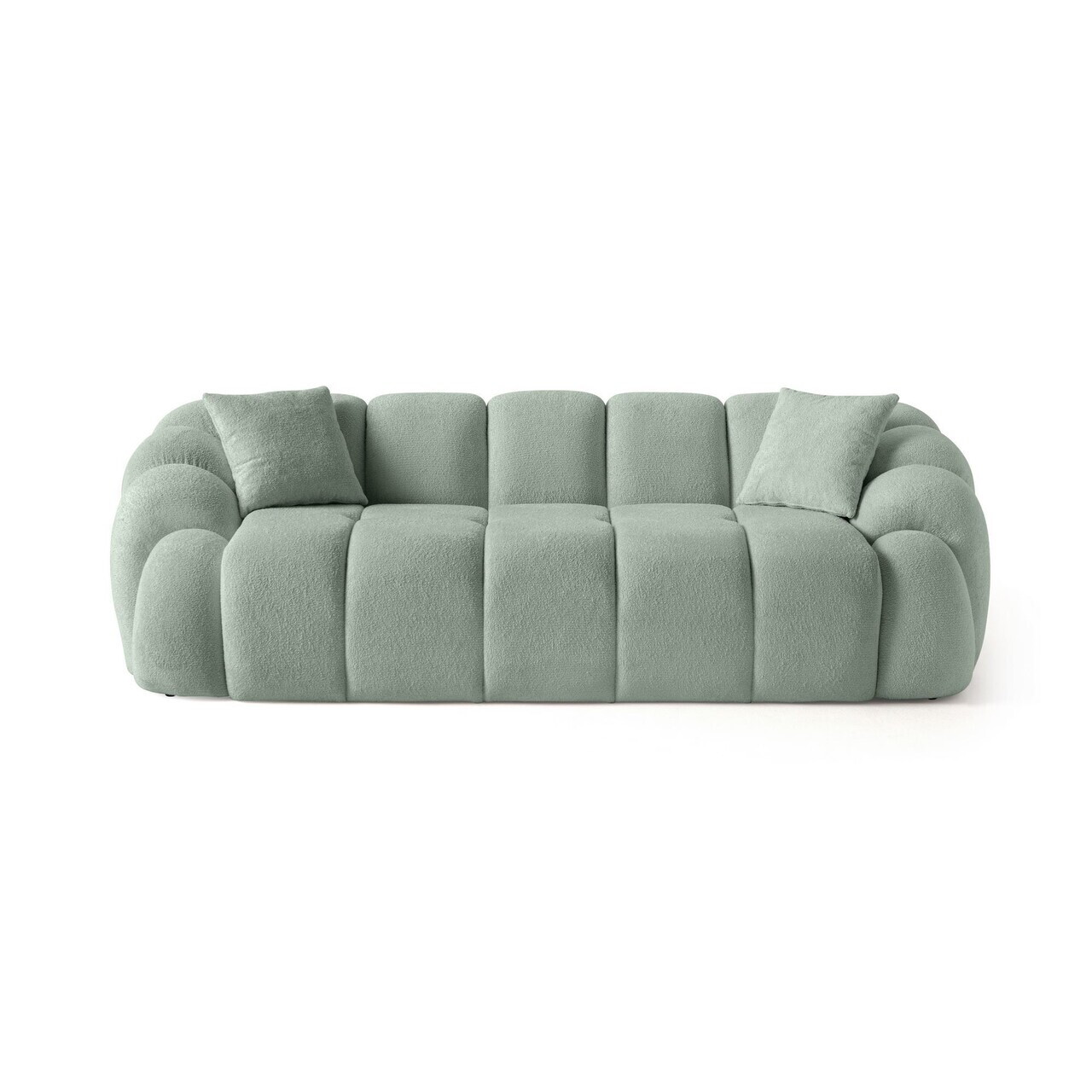 Canapea 3 locuri, Atelier del Sofa, 752EST1132, Lemn de carpen/PAL melaminat, Turcoaz - view 4