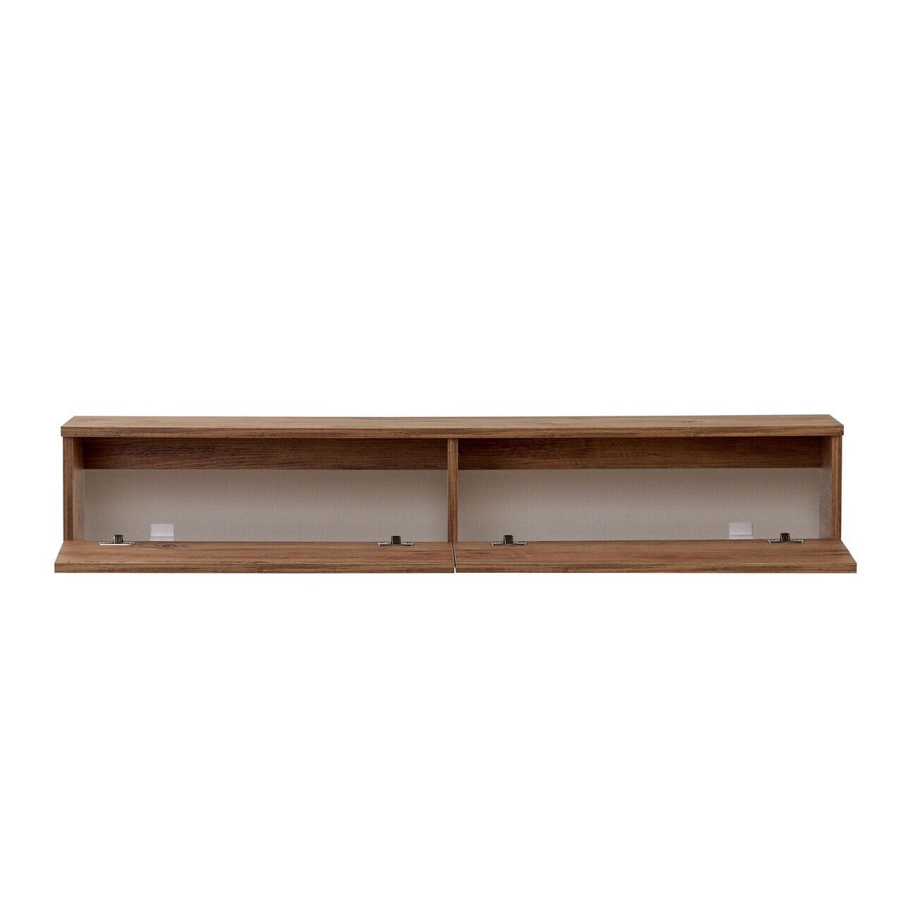 Comoda TV, Nordure, Ligne 140, 140x25x25 cm, Maro — imaginea 3