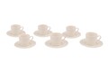 Set de cafea Kutahya Porselen, BNILY12KT00, 12 piese, portelan
