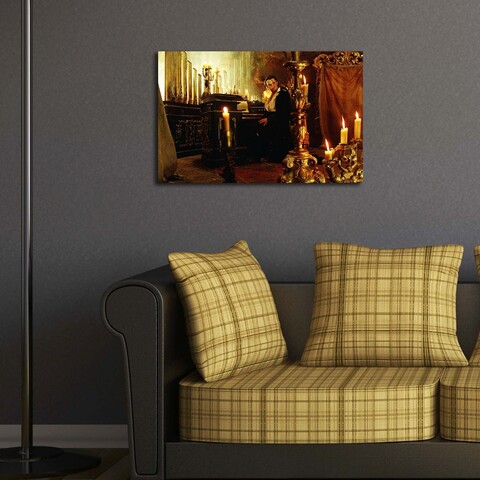 Tablou decorativ, 4570poc-13, canvas, dimensiune: 45 x 70 cm, multicolor