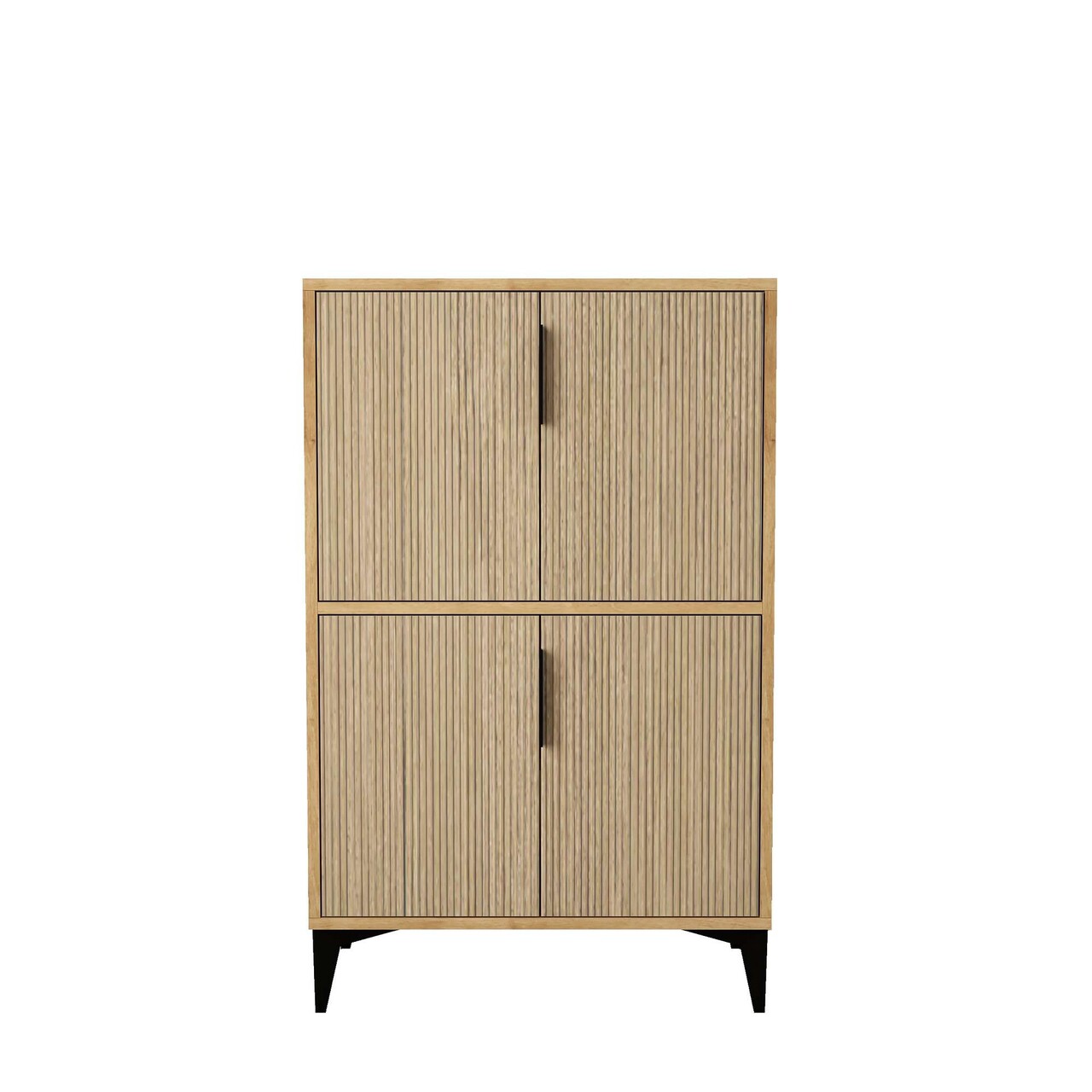 Dulap multifunctional, Hanah Home, 1405 Ada, 72x114x36.5 cm, PAL, Maro - view 8