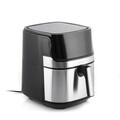 Friteuza cu aer fara ulei InnovaGoods, Fryinn Pro 5500, 1700 W,  5.5 L, negru/argintiu