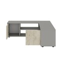 Comoda TV, Inarch, Rosa, Gri / Travertin