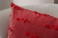 Husa de perna, Tuffet, 43x43 cm, Material: 100% POLIESTER, Rosu