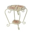 Masa pentru gradina Beaufort Mosaic, Decoris, 40x44 cm, multicolor