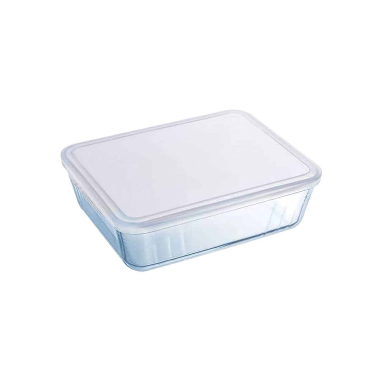 Set 2 caserole dreptunghiulare, din sticla termorezistenta, cu capac, 1,5L/2,6L, "Cook&amp;Freeze" - Pyrex - imagine 2