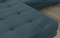 Coltar extensibil stanga 4 locuri ELTAP, Armd-69, Armando, 289x203x85 cm, lemn/poliester, albastru