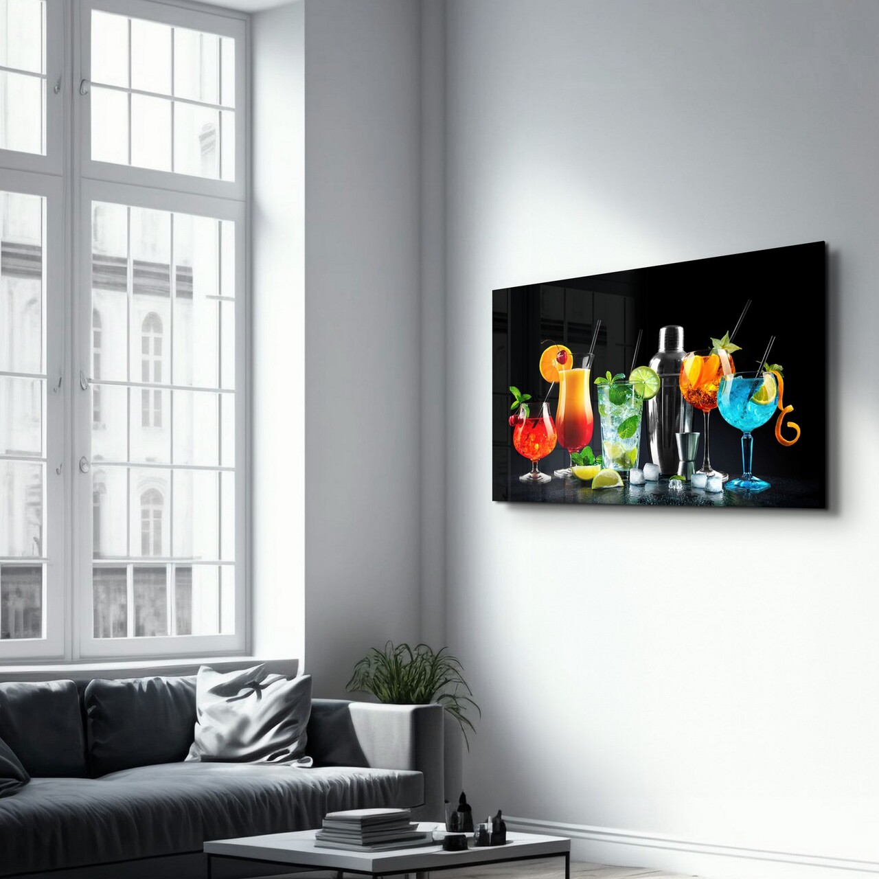 Tablou decorativ, VFT-2054, Dimensiuni: 46 x 72 cm, Multicolor - view 4