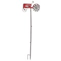 Decoratiune de gradina, Tractor Spinner, Creaciones Meng, 130 cm, fier