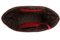 Geanta Juicy Couture 168, 45x13x30 cm, piele ecologica, rosu/maro