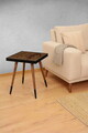 Taburet, Qunef, Ceremony Koltuk Pouffe, 50x120 cm, Cadru: 100% MDF, Crem