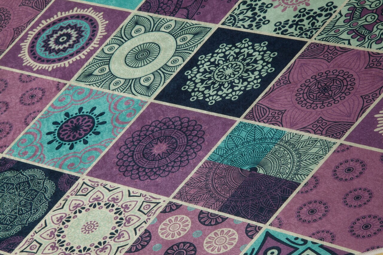 Covor, Valencia, 120x180 cm, Poliester, Multicolor — imaginea 2