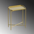 Masuta de cafea, Cerritos, Shb-009-A, 26x56x40 cm, Metal, Auriu