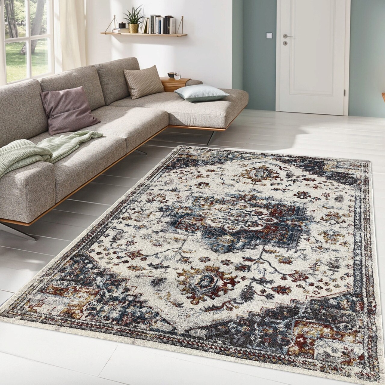 Covor, G6002 , 80x150 cm, Polipropilena, Multicolor - 1 | YEO