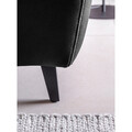 Coltar extensibil stanga 4 locuri ELTAP, LT-10SAV, Noble, 255x201x100 cm, lemn/poliester, negru