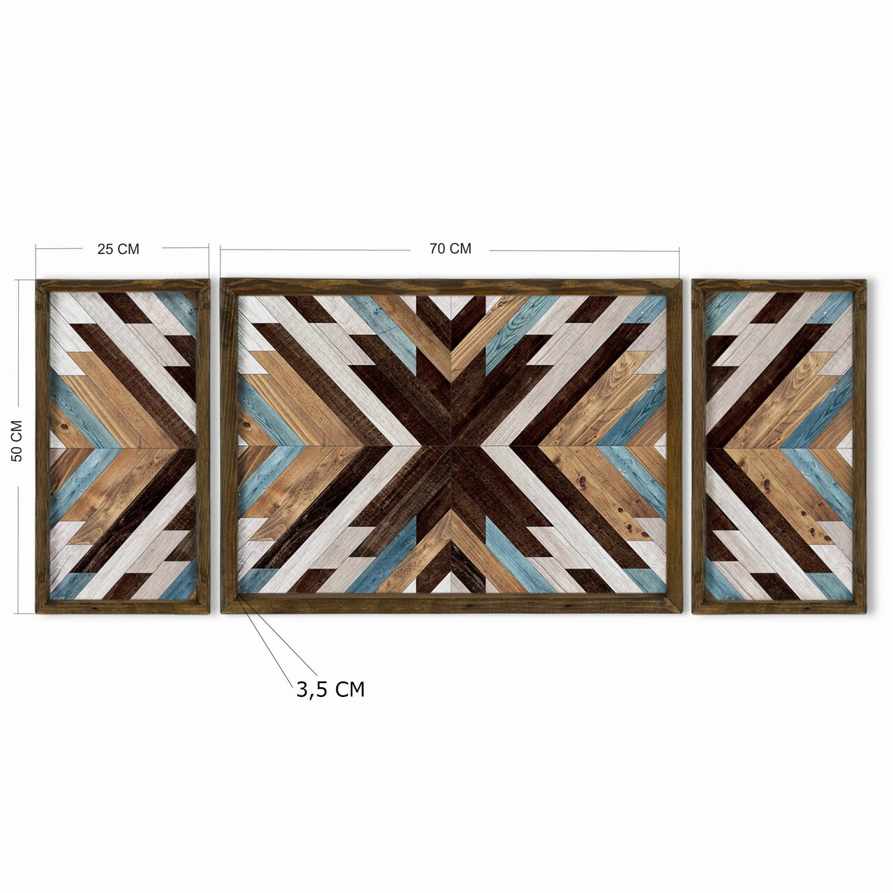 Tablou decorativ TAH038 MDF Imprimat UV Multicolor