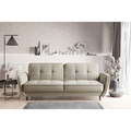 Canapea extensibila 3 locuri ELTAP, SO-BEL-22IN, Bellis, 220x90x83 cm, lemn/poliester, bej