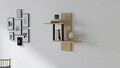 Raft de perete, Asse Home, Herra , 40x60x20 cm, PAL , Maro