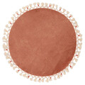Covor (100 cm), Alanur Home, 1281, Acril, Maro