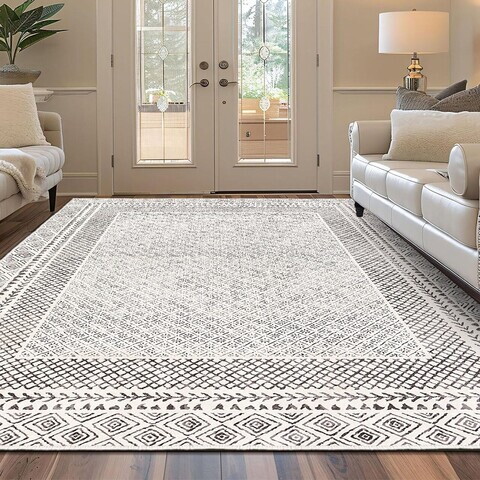 Covor, Kece-Fr98, 160x230 cm, Bej