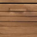 Noptiera cu 1 sertar, Ava, Creaciones Meng, 35x25x63 cm, lemn de paulownia
