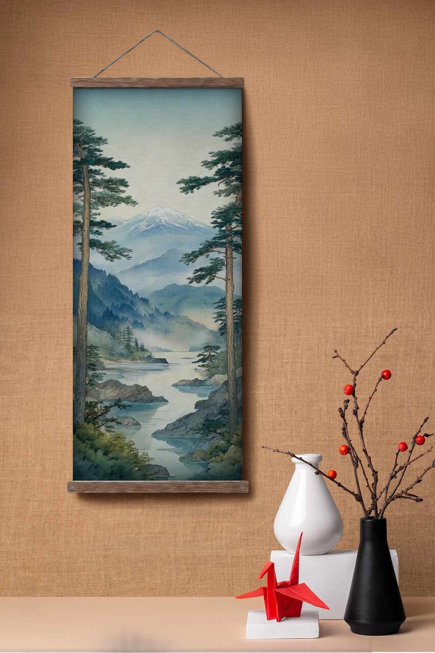 Tablou decorativ, ARTJPNPSTRDK19, Pictură: 100% PÂNZĂ, Multicolor - view 2