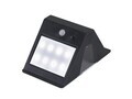 Lampa solara cu senzor Beper, IP65, 9.5x7.8x15.7 cm, plastic, negru