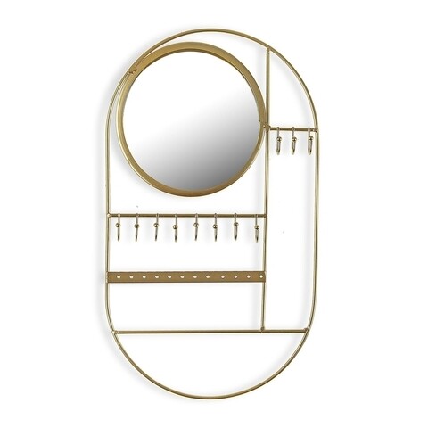 Suport pentru bijuterii rachel, versa, 21.5x2.5x37 cm, metal