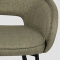 Scaun Campea, Homla, 61x61x84 cm, metal/poliester, verde olive