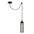 Lustra, Alby, 525NOR1464, Metal, Negru/Bronz