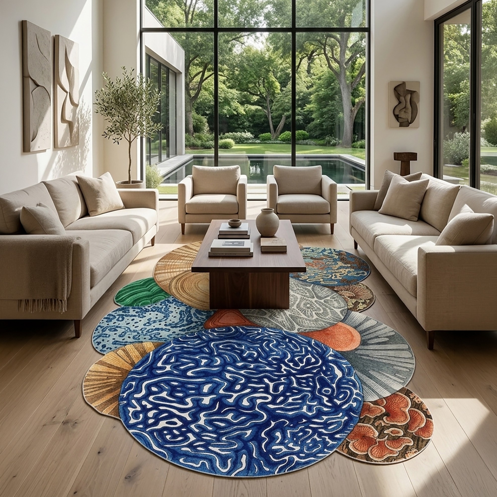 Covor, Fr349, 140x220 cm, Multicolor